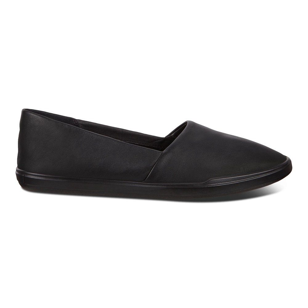 ECCO Womens Loafer Black - Simpil - GBQ-026514